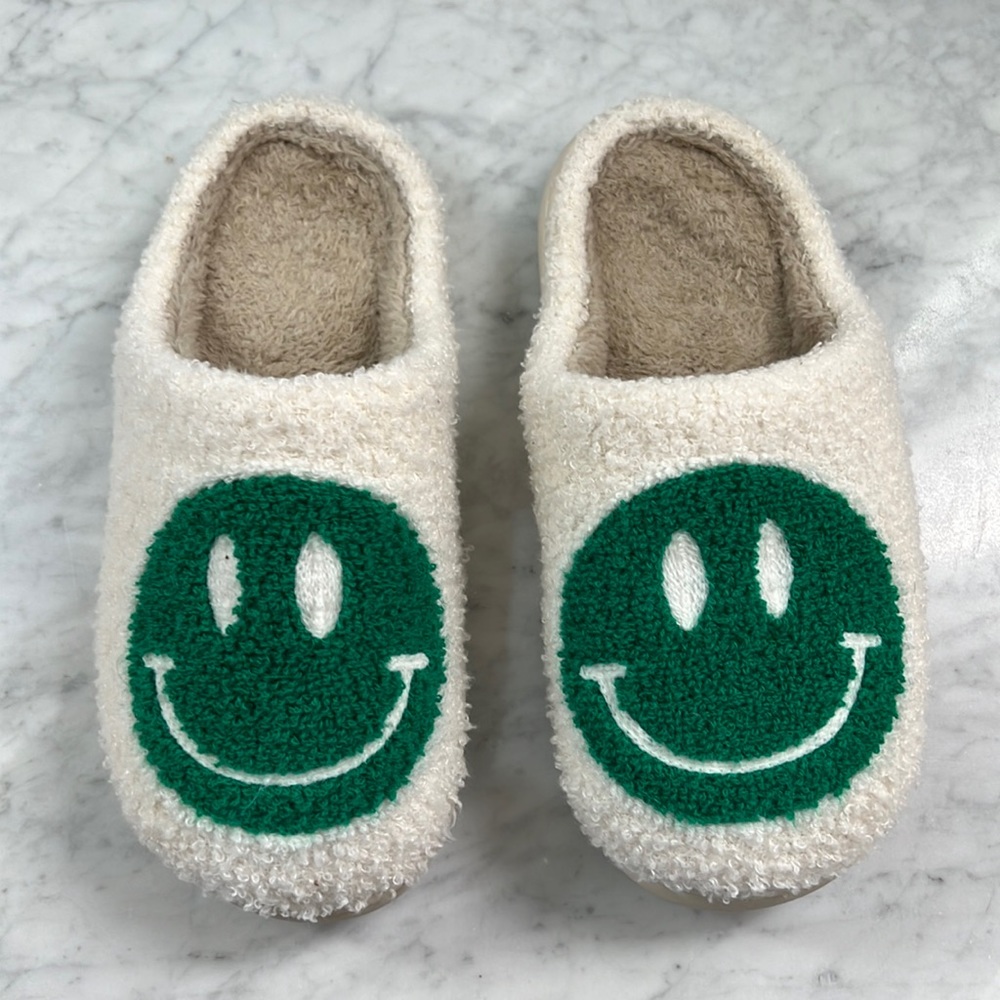 Smiley Face Slippers